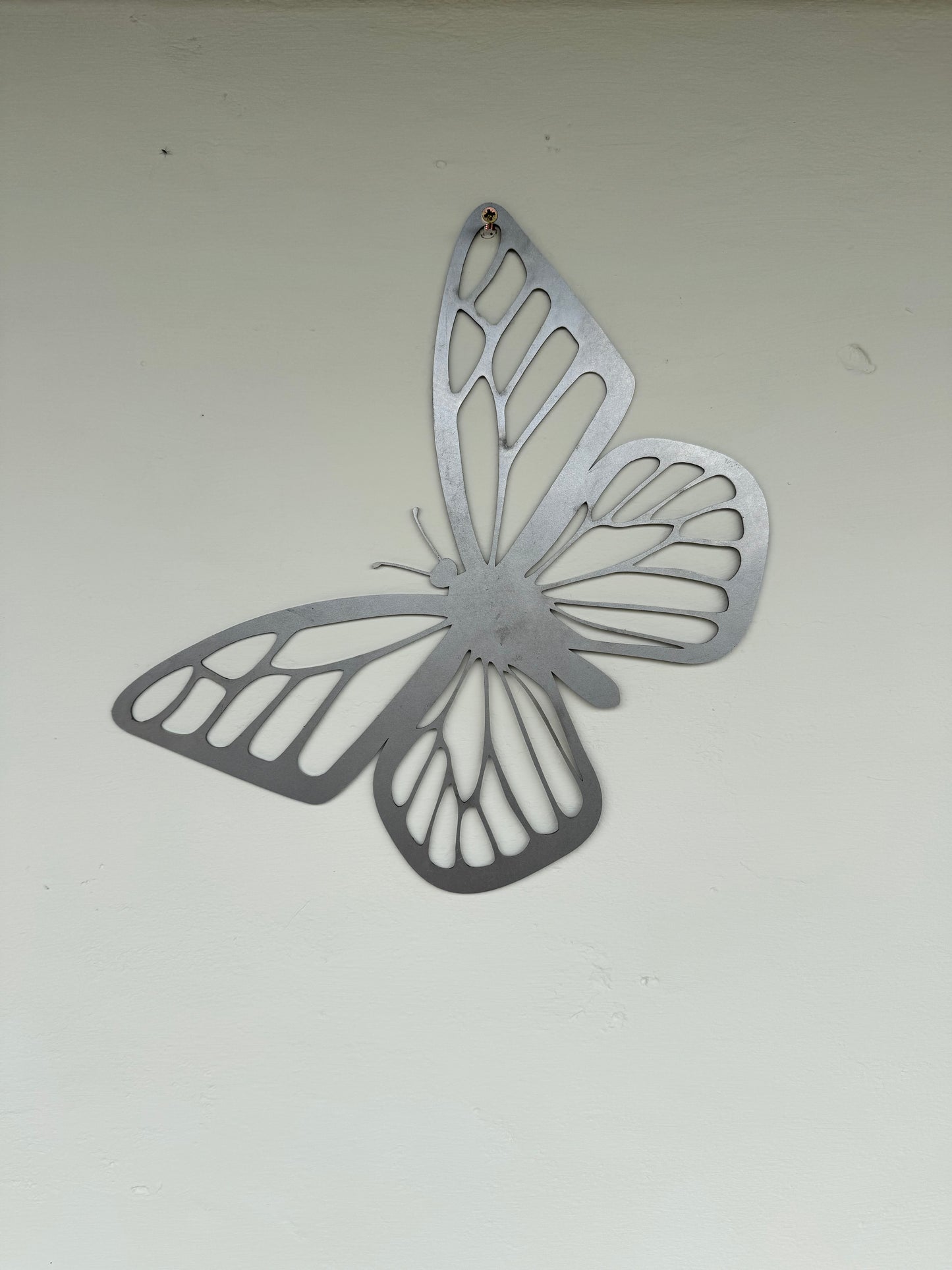 Butterfly metal garden art